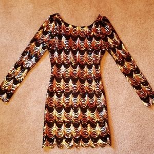 Charlotte russe sequin dress